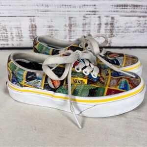 Vans X National Geographic Era Classic Shoes Multi Covers Youth Size 10.5